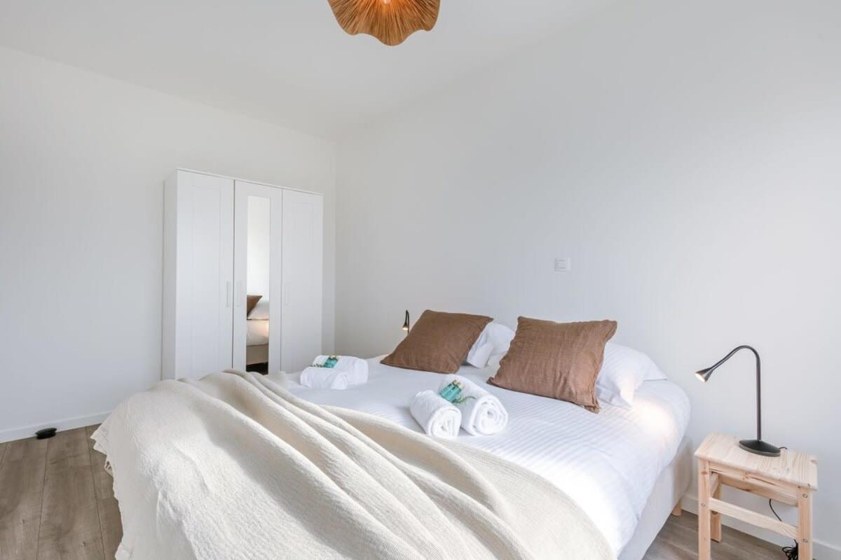 Huswell - Lovely New Apartment At The Harbor + Parking Bruges Extérieur photo